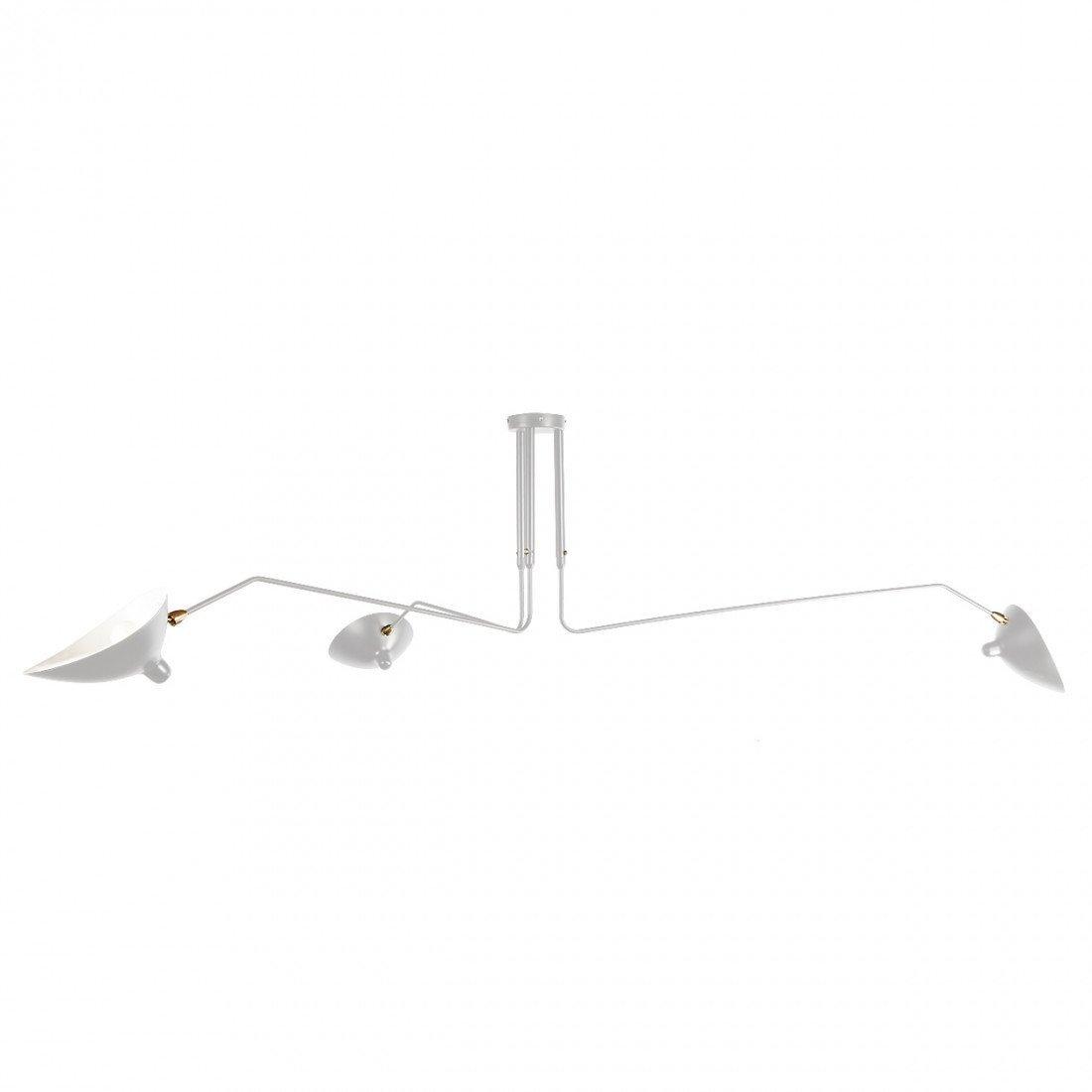 Serge Mouille Ceiling Light A by FIFTH & BEAM — product view 6