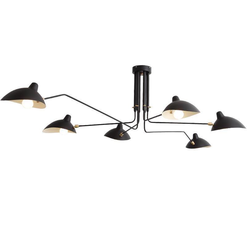 Serge Mouille Ceiling Light A by FIFTH & BEAM — product view 7