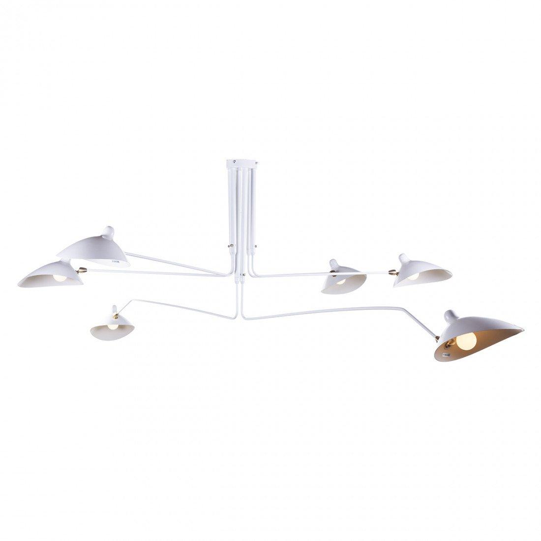 Serge Mouille Ceiling Light A by FIFTH & BEAM — product view 8