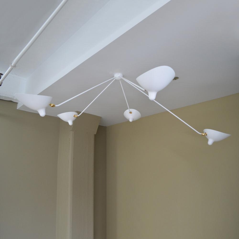 Serge Mouille Ceiling Lamp by FIFTH & BEAM — product view 9