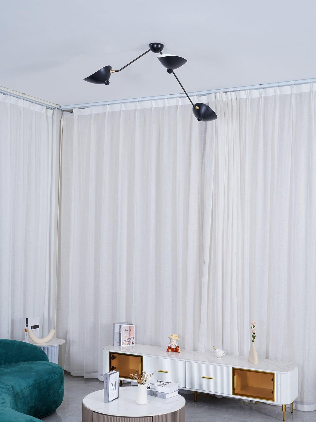 Serge Mouille Ceiling Lamp by FIFTH & BEAM — product view 14