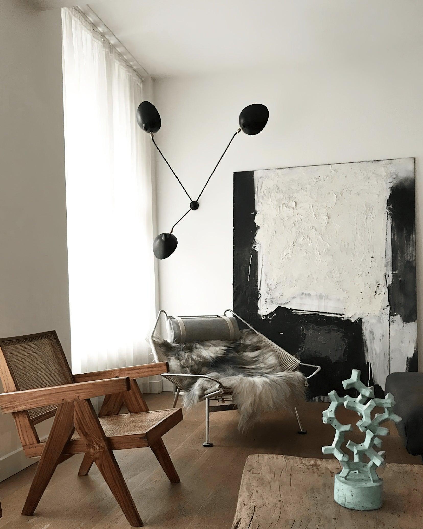 Serge Mouille Ceiling Lamp by FIFTH & BEAM — product view 15