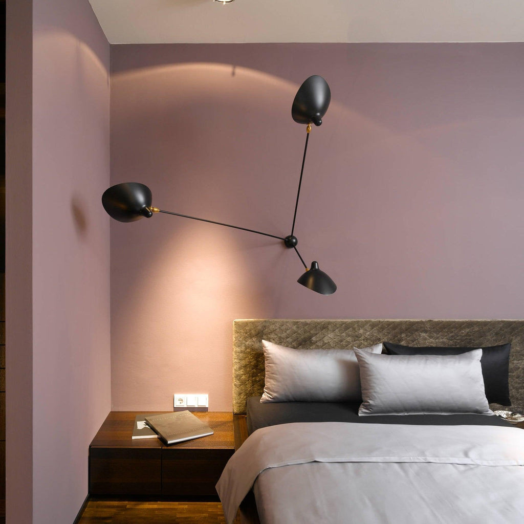 Serge Mouille Ceiling Lamp by FIFTH & BEAM — product view 7