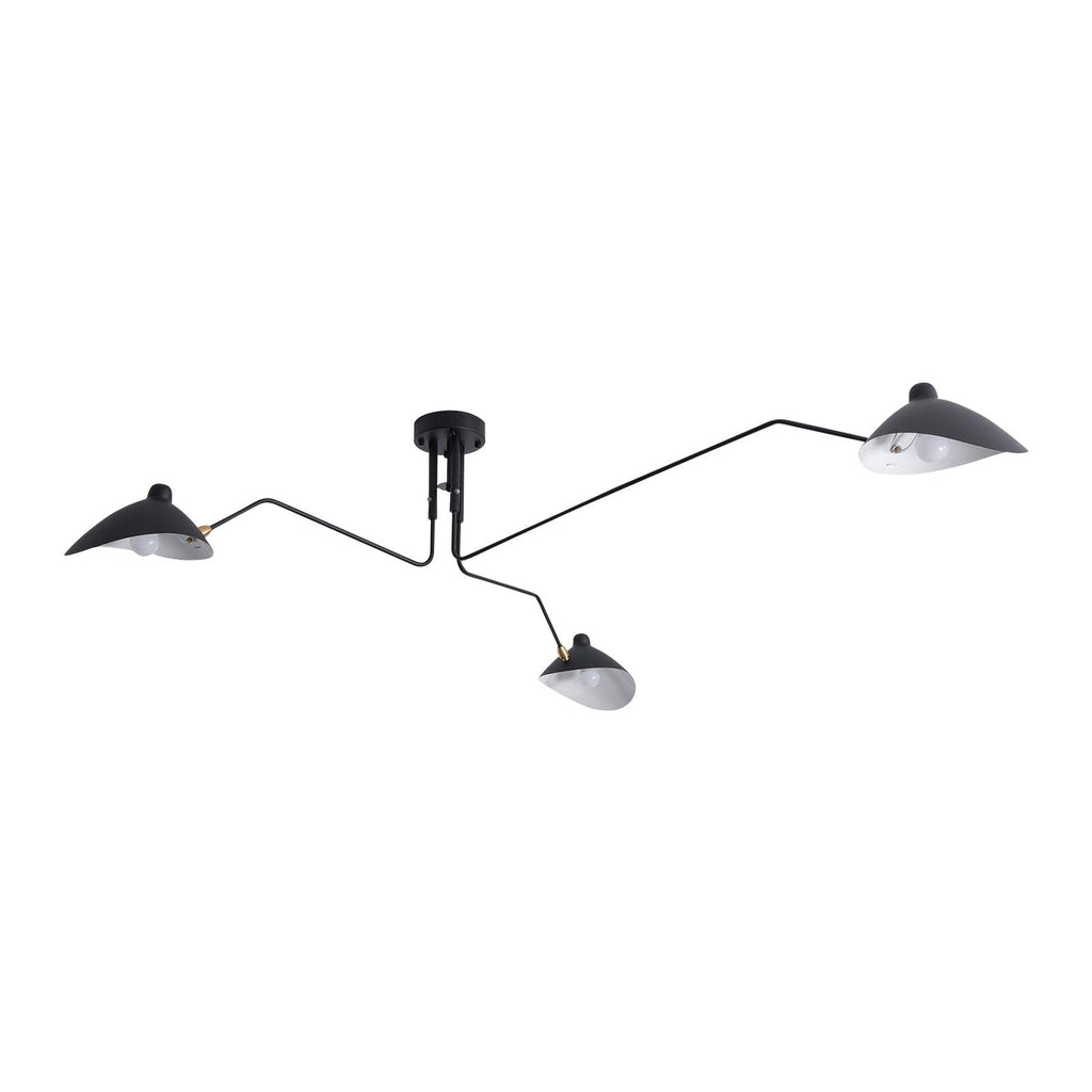 Serge Mouille Ceiling Light A by FIFTH & BEAM — product view 5