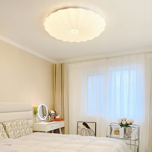 Acrylic Shell Round Ceiling Lamp by FIFTH & BEAM — product view 2