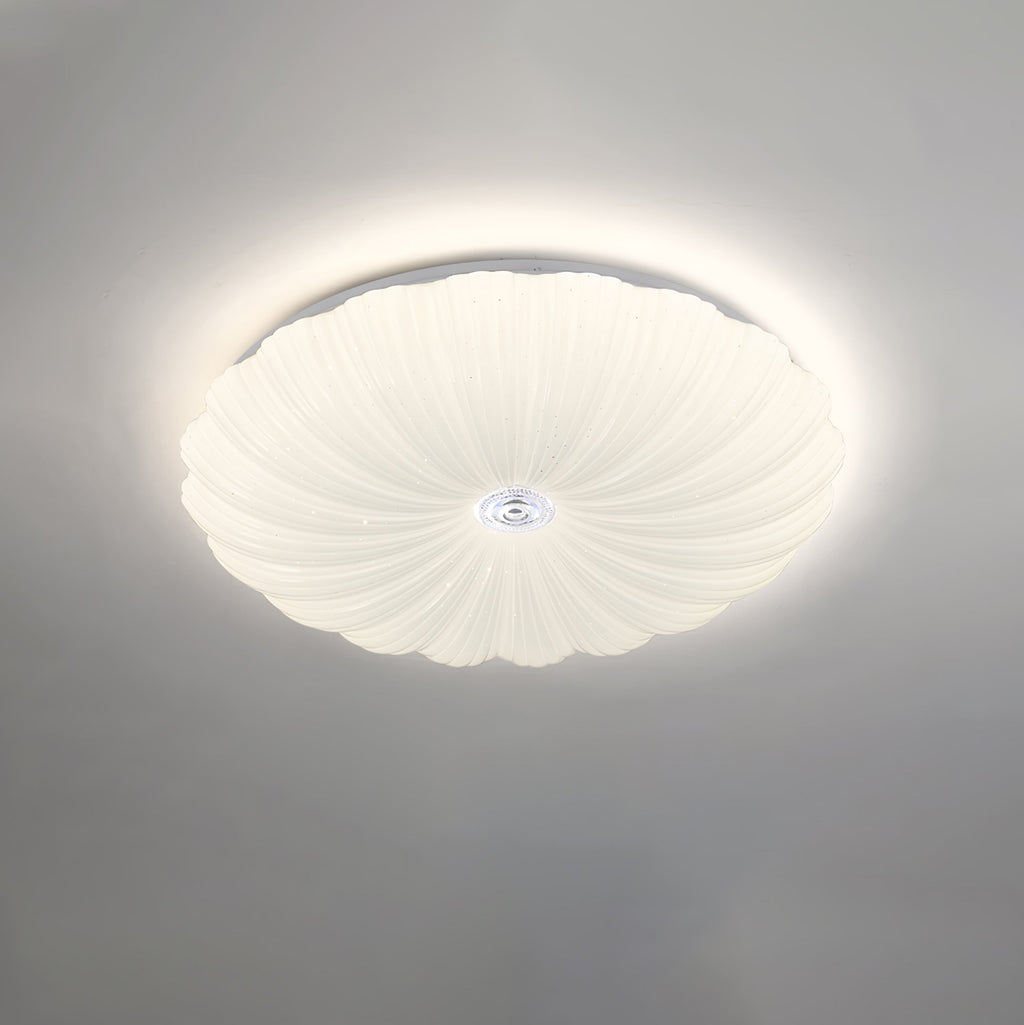 Acrylic Shell Round Ceiling Lamp by FIFTH & BEAM — product view 7