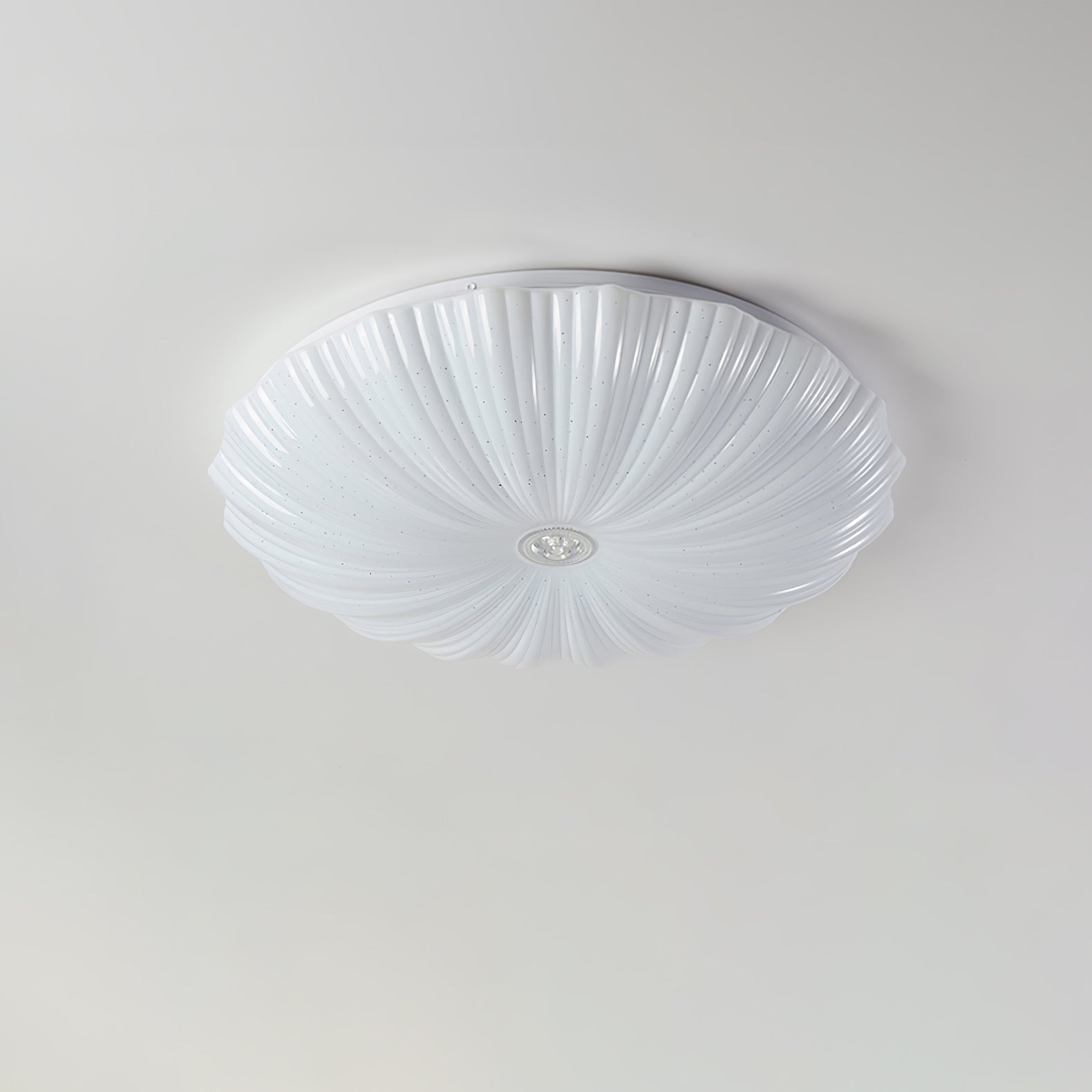 Acrylic Shell Round Ceiling Lamp by FIFTH & BEAM — product view 8