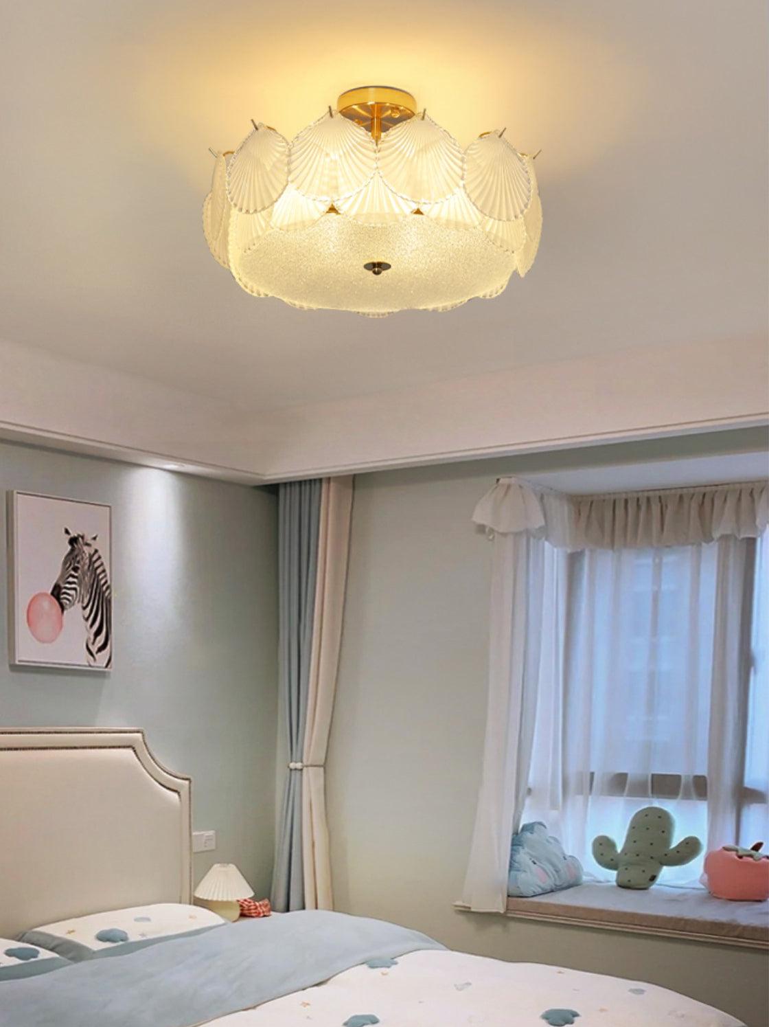 Shell Glass Ceiling Lamp by FIFTH & BEAM — product view 15