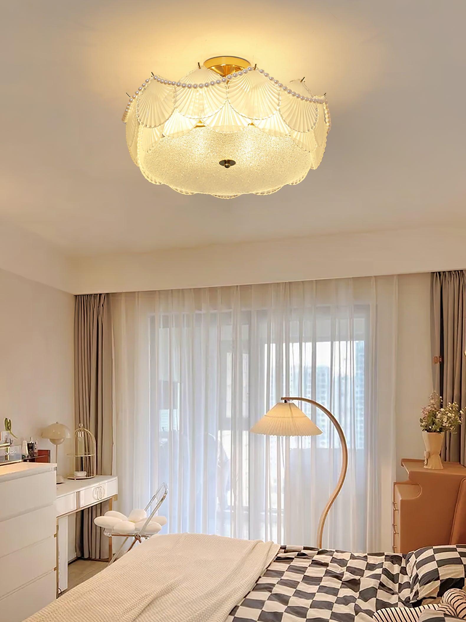 Shell Glass Ceiling Lamp by FIFTH & BEAM — product view 18