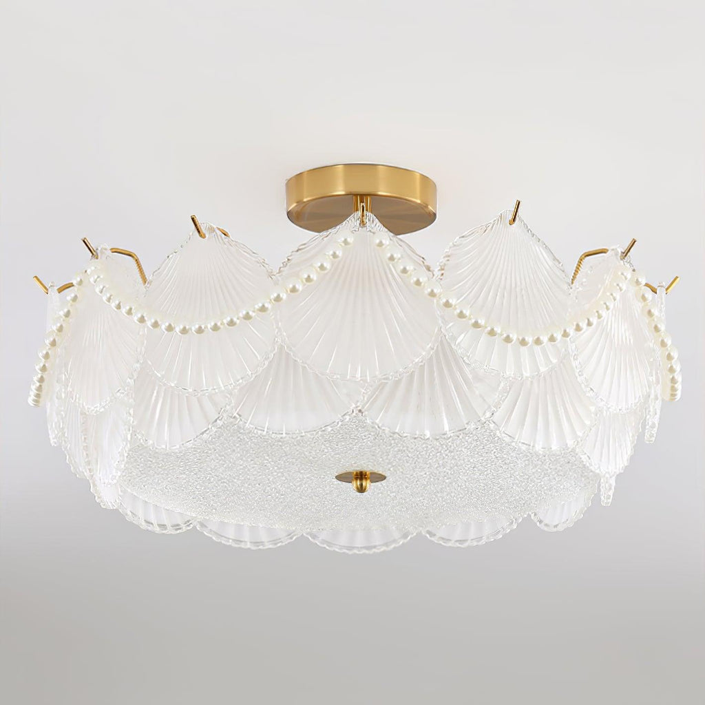 Shell Glass Ceiling Lamp by FIFTH & BEAM — product view 23