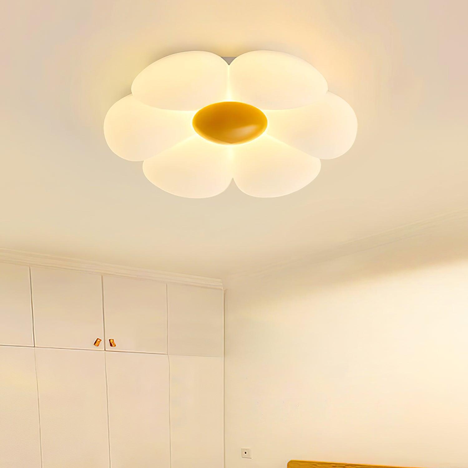 Six-leaf Flower Kids Room Ceiling Lamp by FIFTH & BEAM — product view 4