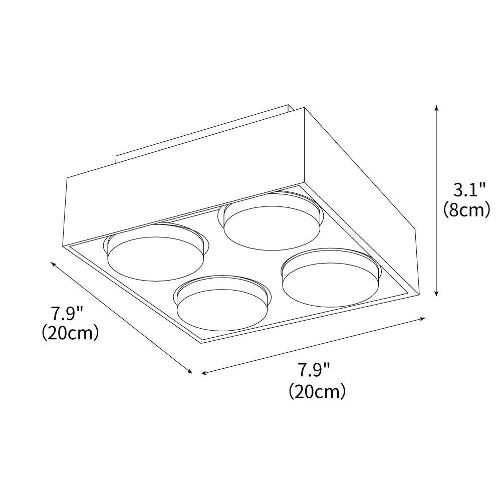 Sky Hole Ceiling Lamp by FIFTH & BEAM — product view 3