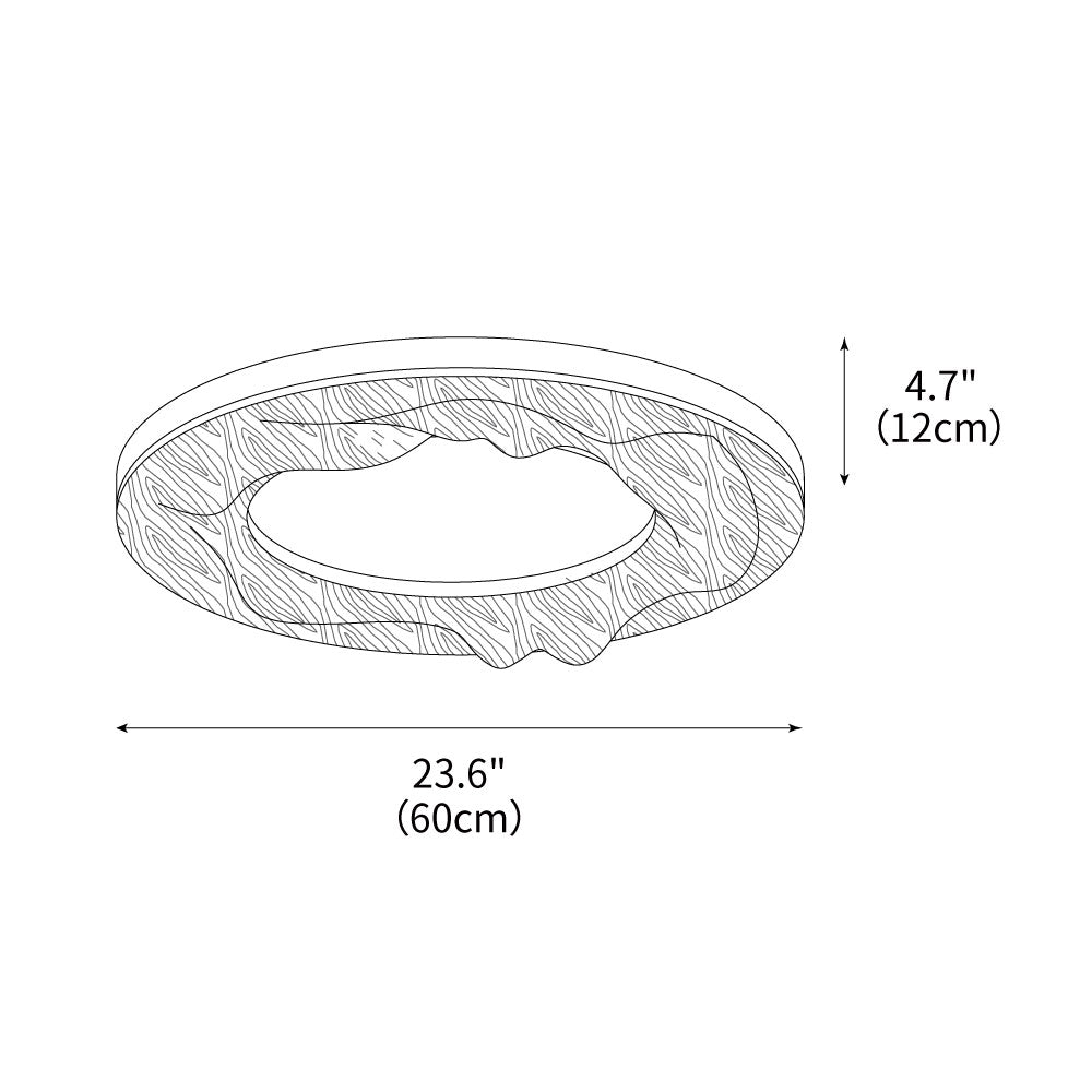 Sky Lake Ceiling Lamp 23.6" by FIFTH & BEAM — product view 3