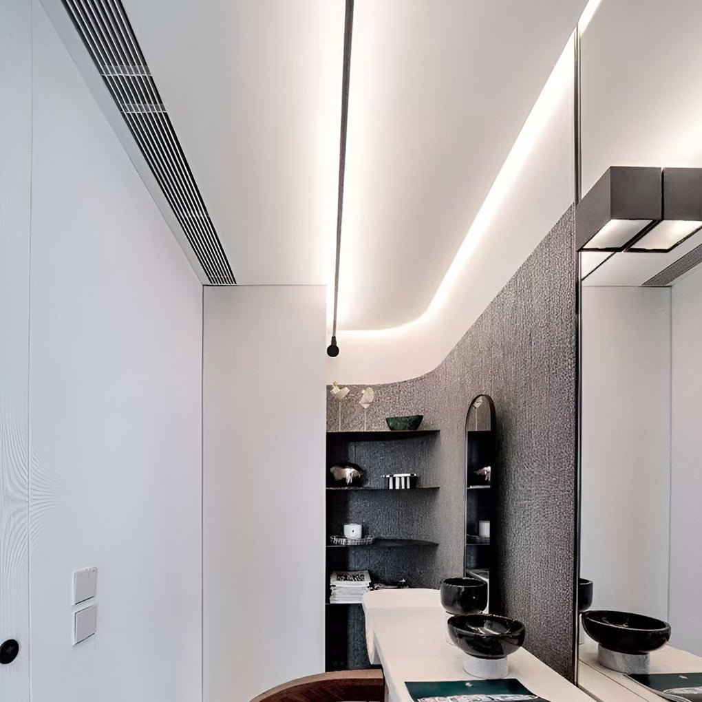 Skyline Linear Strip Ceiling Light by FIFTH & BEAM — product view 2