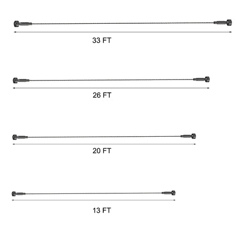 Skyline Linear Strip Ceiling Light by FIFTH & BEAM — product view 8