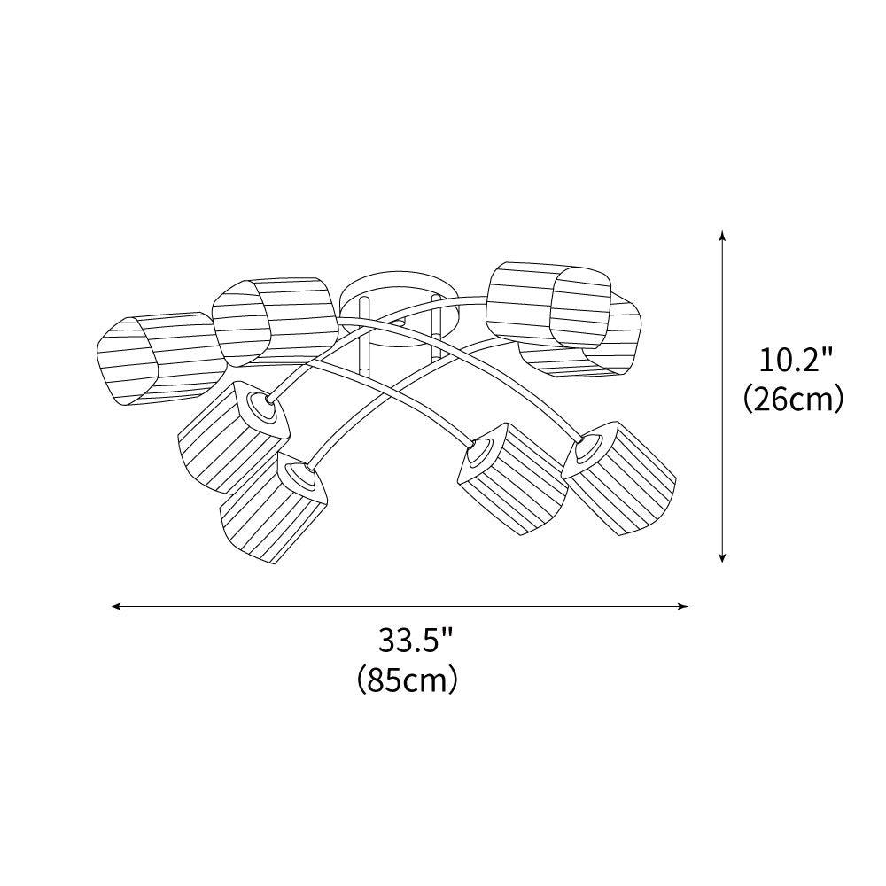 Skynet Ceiling Lamp by FIFTH & BEAM — product view 4