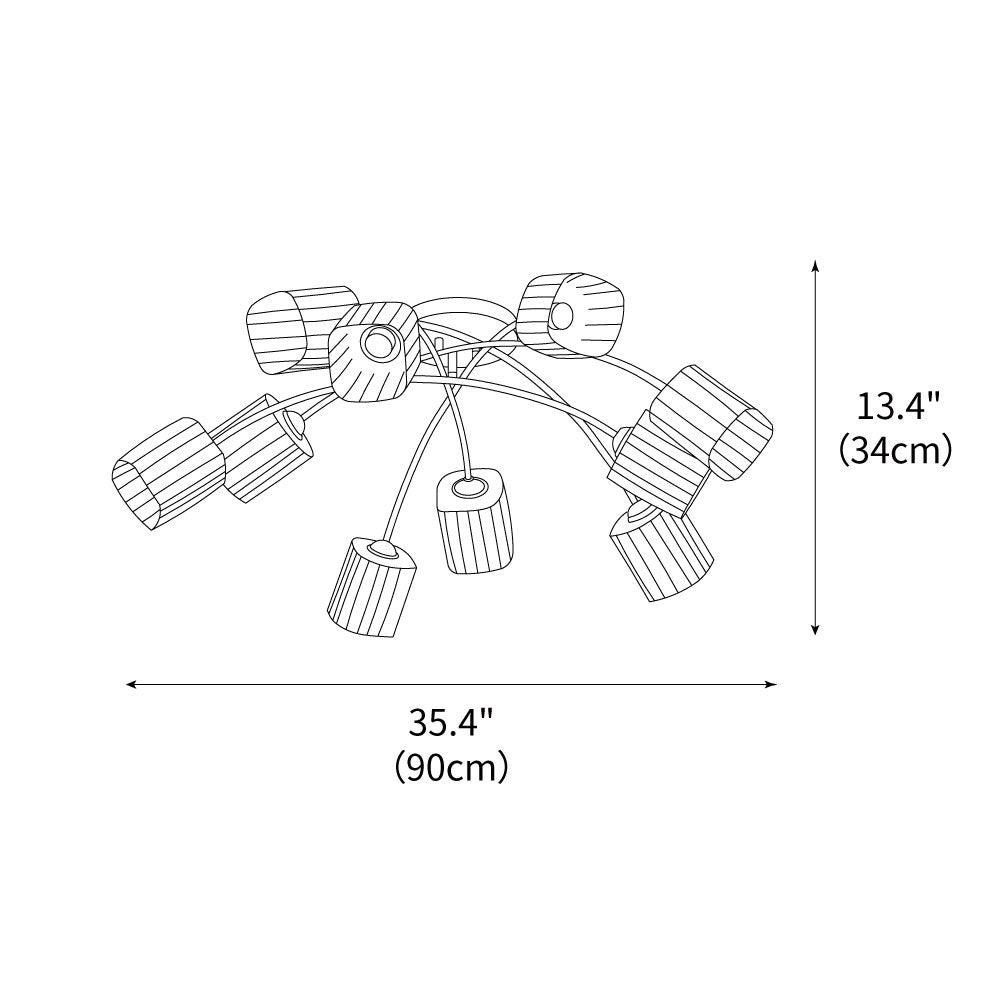 Skynet Ceiling Lamp by FIFTH & BEAM — product view 5