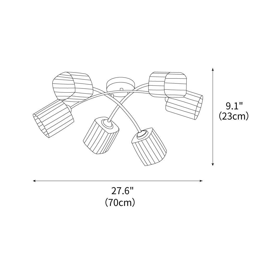 Skynet Ceiling Lamp by FIFTH & BEAM — product view 3