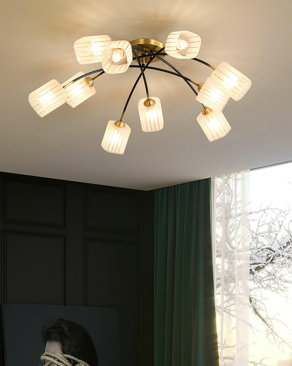 Skynet Ceiling Lamp by FIFTH & BEAM — product view 10