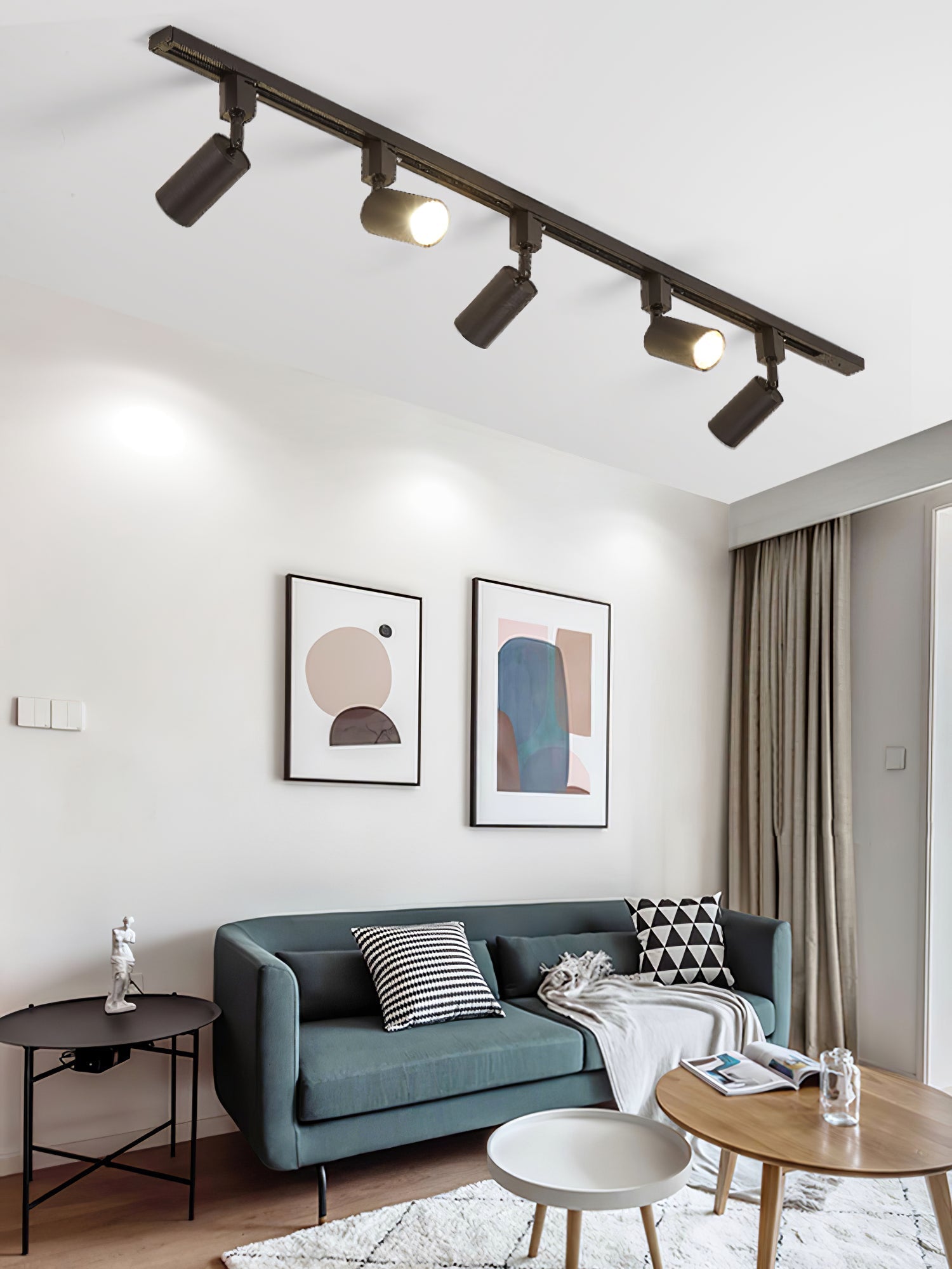 Sleek Cylinder Track Light by FIFTH & BEAM — product view 13