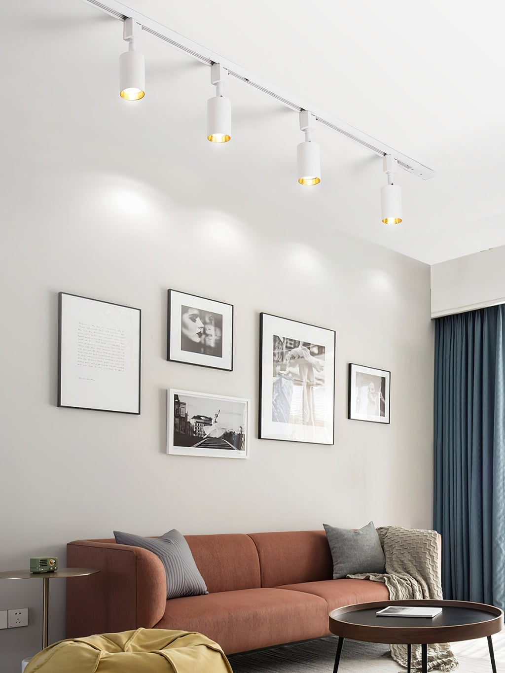 Sleek Cylinder Track Light by FIFTH & BEAM — product view 36