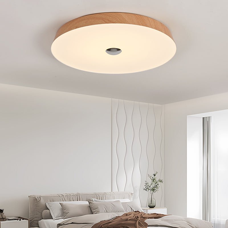Solace Woodgrain Ceiling Light by FIFTH & BEAM — product view 9
