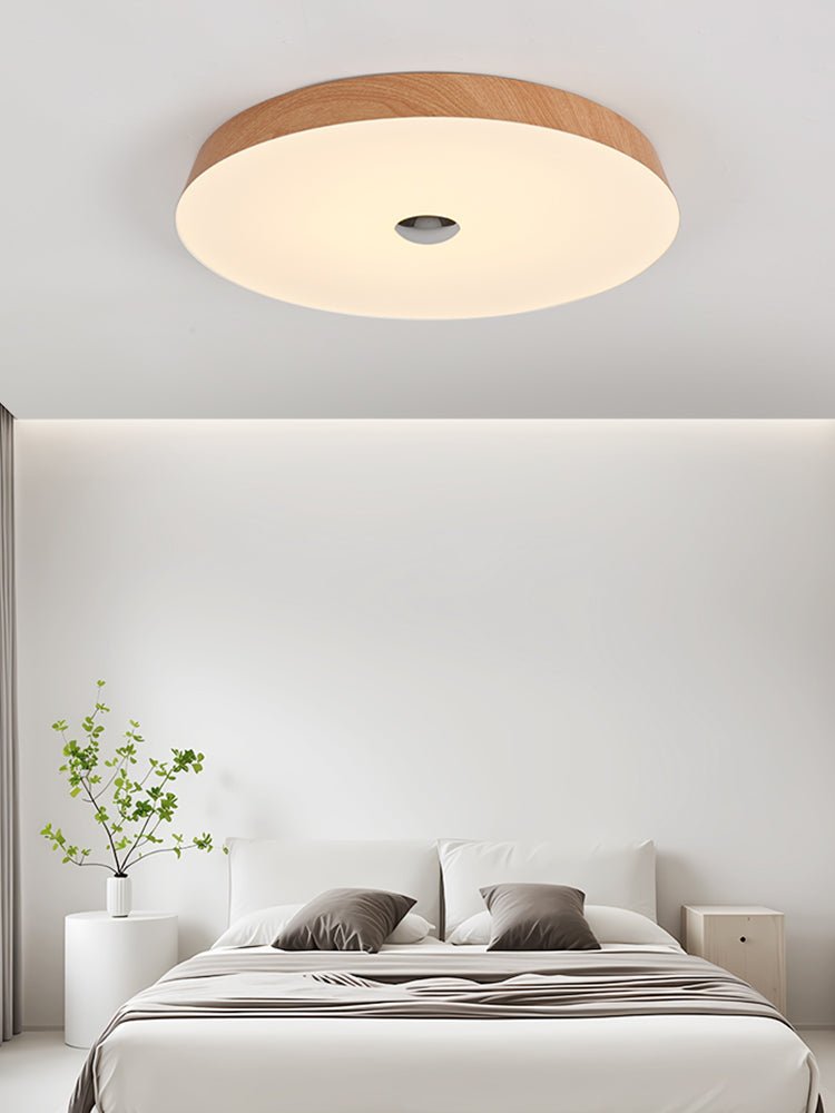 Solace Woodgrain Ceiling Light by FIFTH & BEAM — product view 3