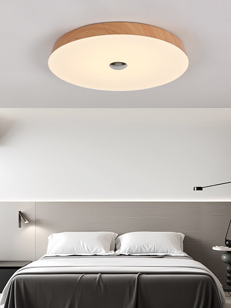 Solace Woodgrain Ceiling Light by FIFTH & BEAM — product view 4