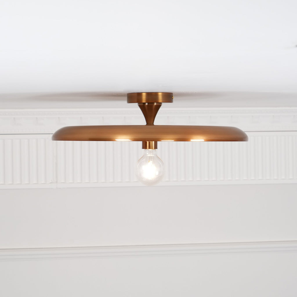 Solara Disc Ceiling Light by FIFTH & BEAM — product view 11