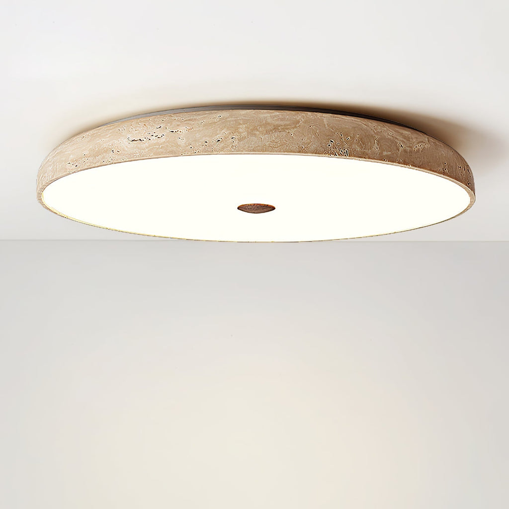 Solaro Travertine Ceiling Lamp by FIFTH & BEAM — product view 6