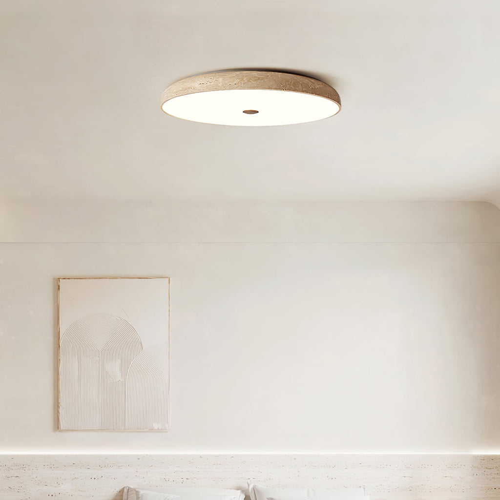 Solaro Travertine Ceiling Lamp by FIFTH & BEAM — product view 19