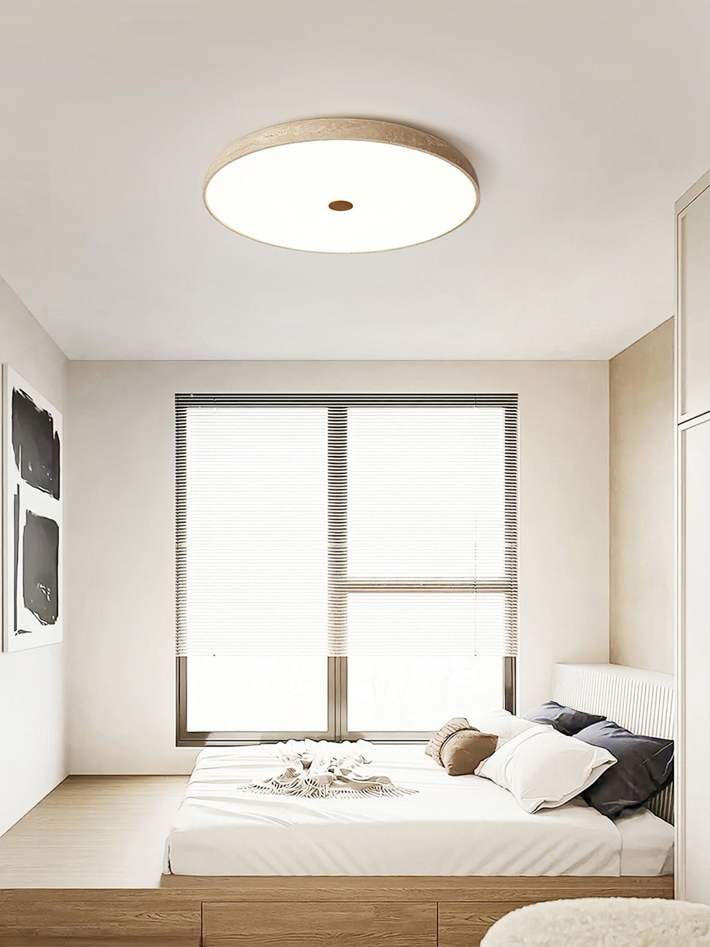 Solaro Travertine Ceiling Lamp by FIFTH & BEAM — product view 21