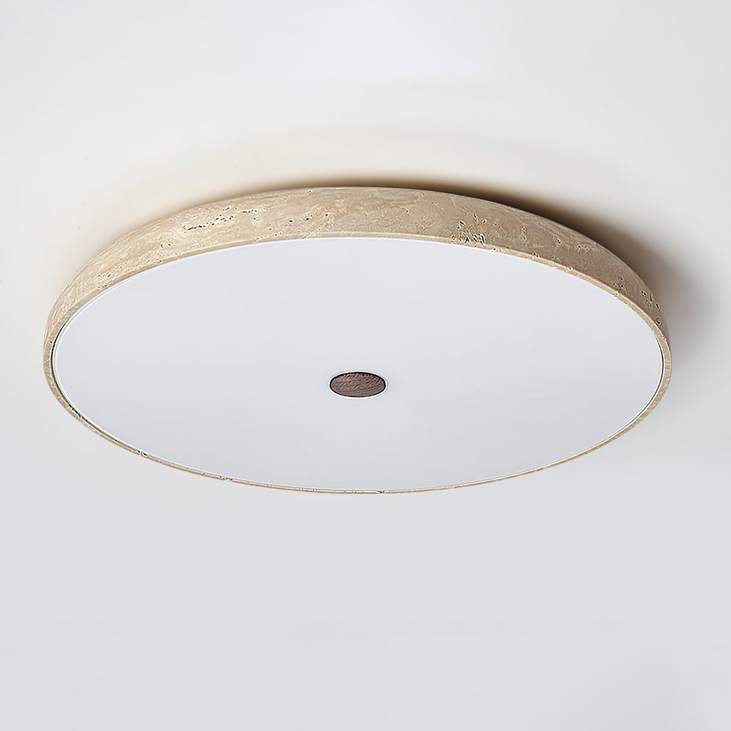 Solaro Travertine Ceiling Lamp by FIFTH & BEAM — product view 2