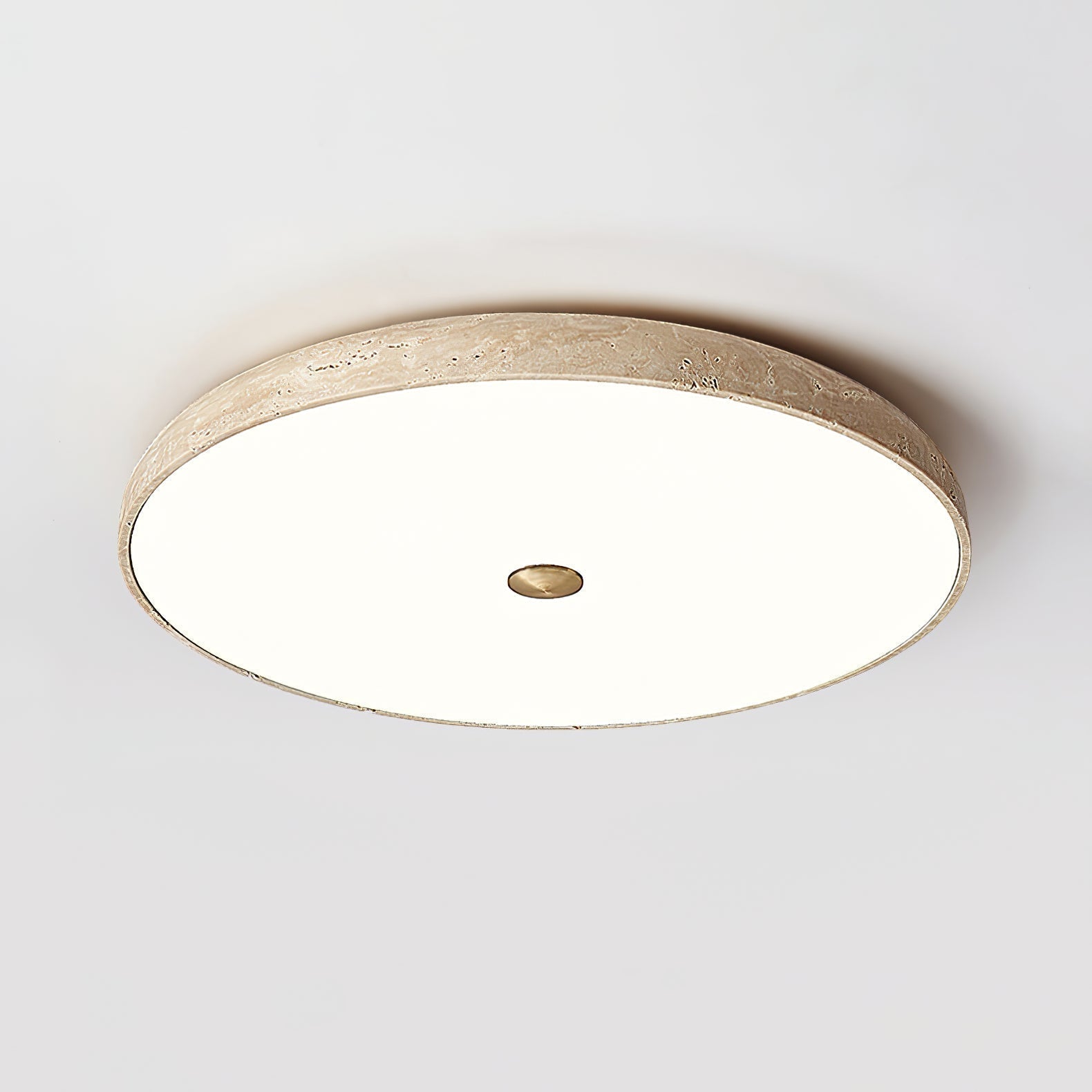 Solaro Travertine Ceiling Lamp by FIFTH & BEAM — product view 4