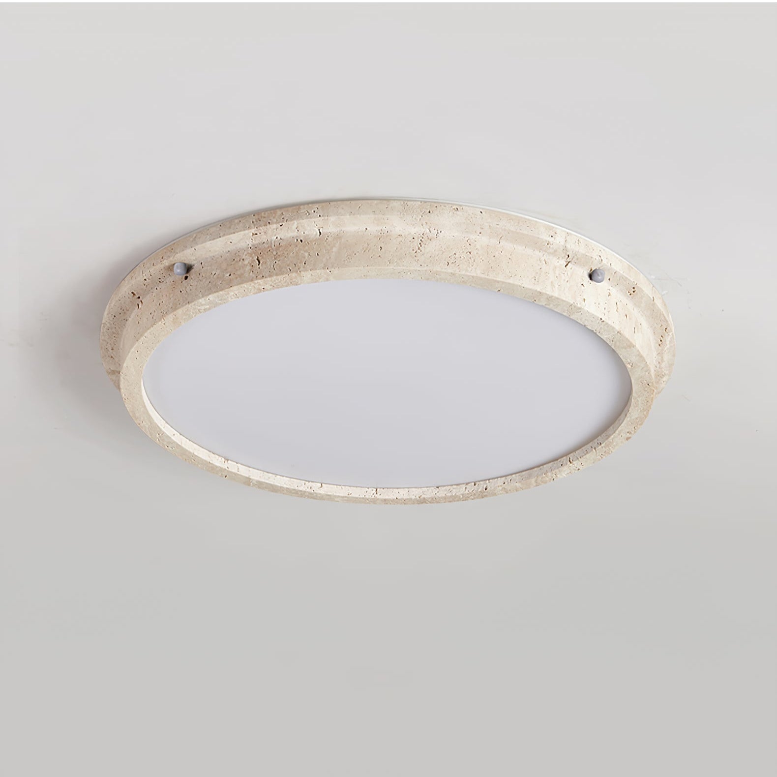 Soren Travertine Ceiling Lamp by FIFTH & BEAM — product view 6