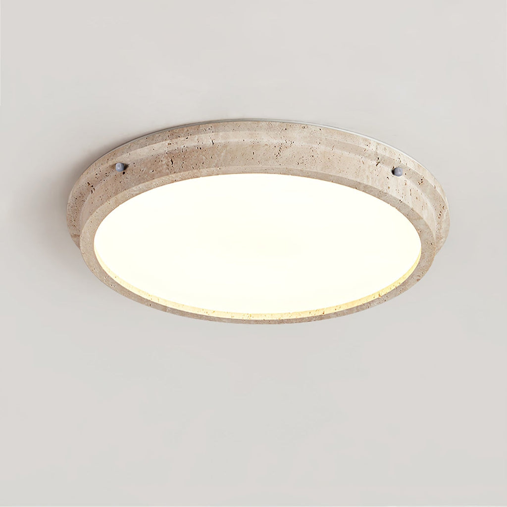 Soren Travertine Ceiling Lamp by FIFTH & BEAM — product view 7