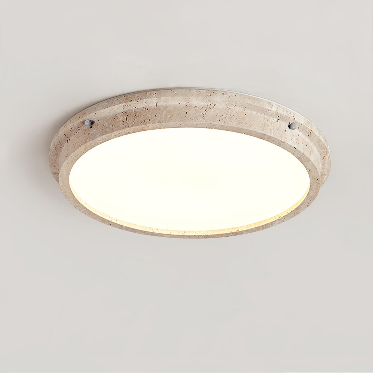 Soren Travertine Ceiling Lamp by FIFTH & BEAM — product view 7