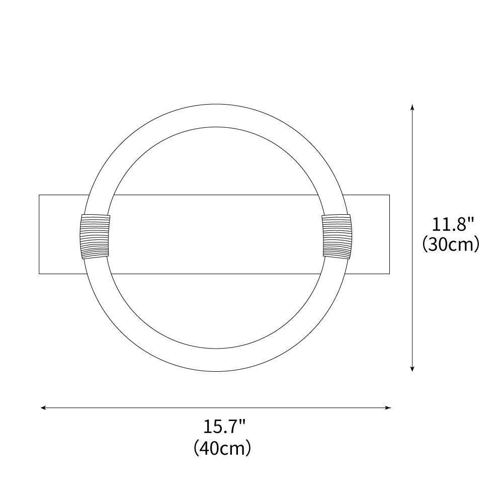 Stonek Ceiling Lamp 15.7" by FIFTH & BEAM — product view 3