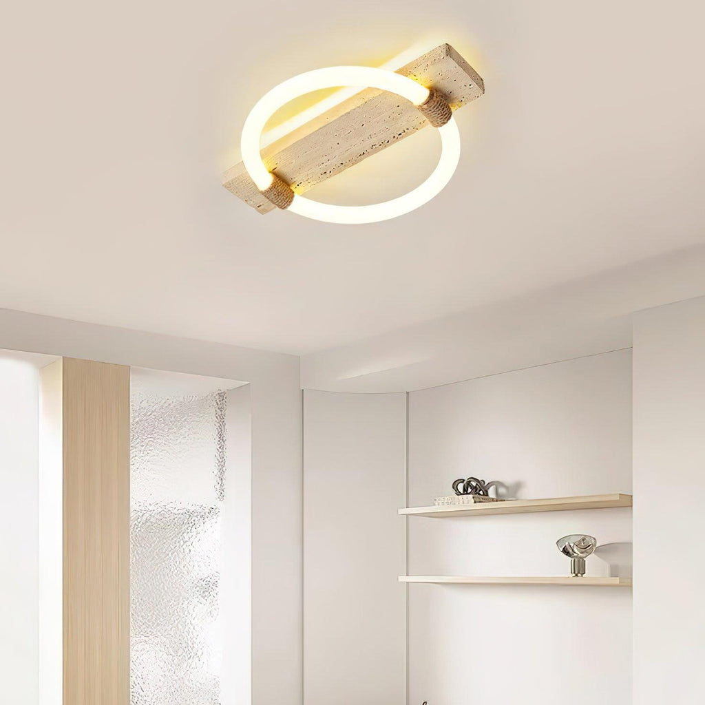 Stonek Ceiling Lamp 15.7" by FIFTH & BEAM — product view 2