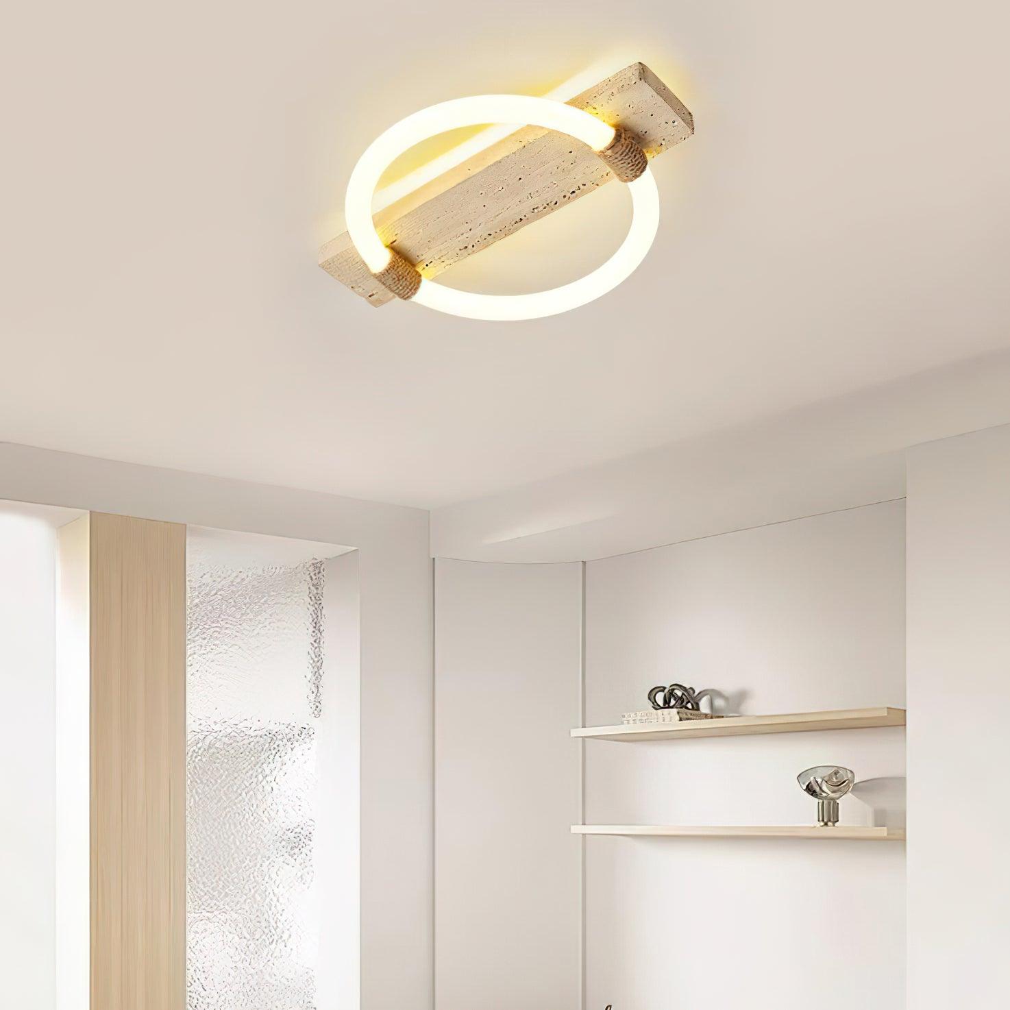 Stonek Ceiling Lamp 15.7" by FIFTH & BEAM — product view 2