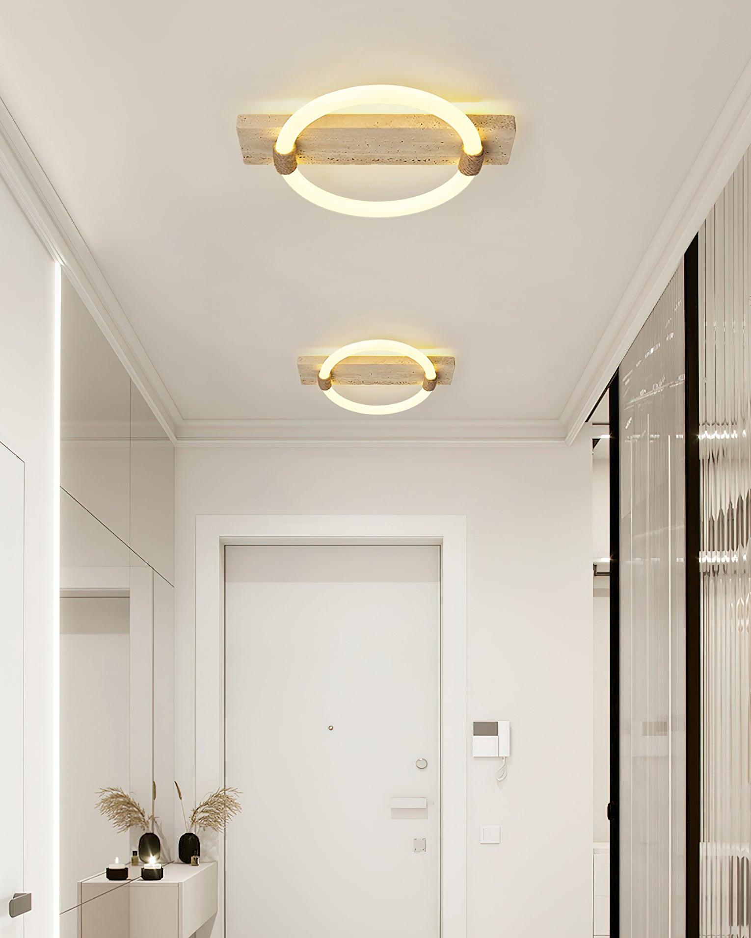 Stonek Ceiling Lamp 15.7" by FIFTH & BEAM — product view 11
