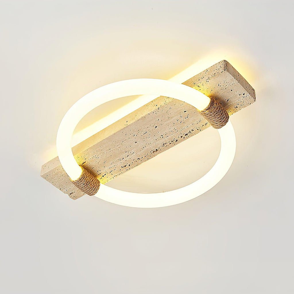 Stonek Ceiling Lamp 15.7" by FIFTH & BEAM — product view 12