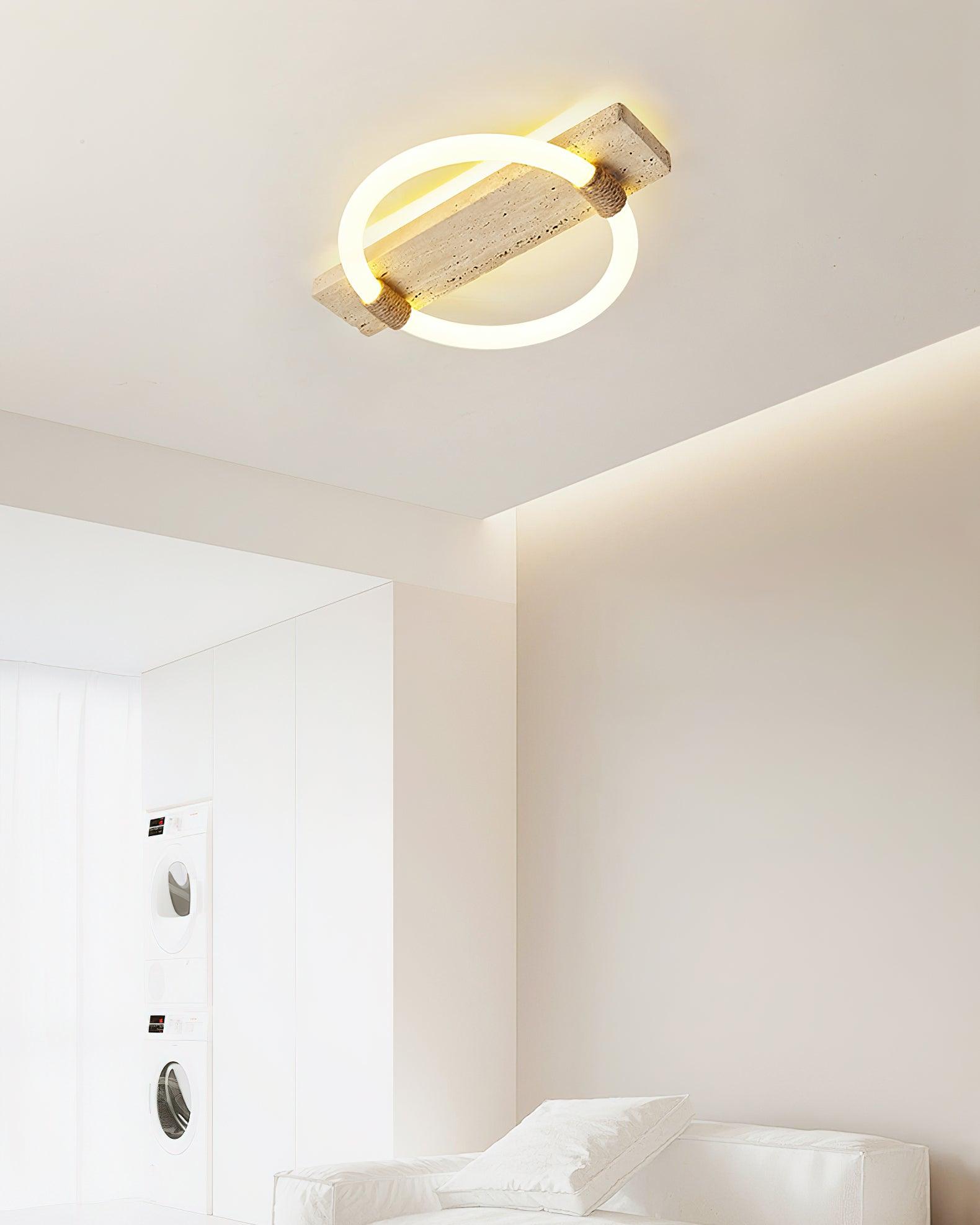 Stonek Ceiling Lamp 15.7" by FIFTH & BEAM — product view 6