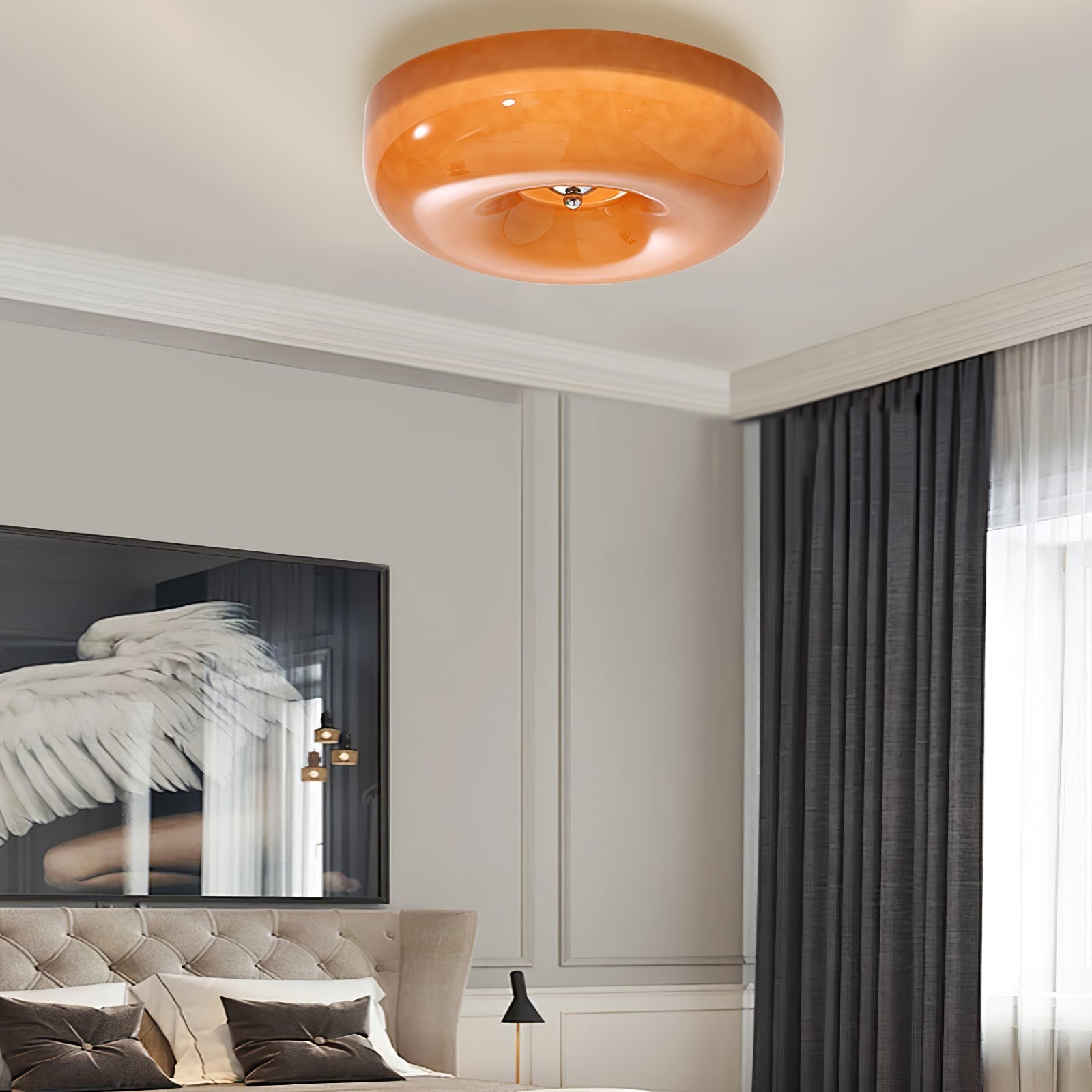 Swirl Glass Ceiling Lamp by FIFTH & BEAM — product view 23
