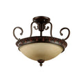 Symphony Semi-Flush Ceiling Light 21.7" by FIFTH & BEAM — product view 1