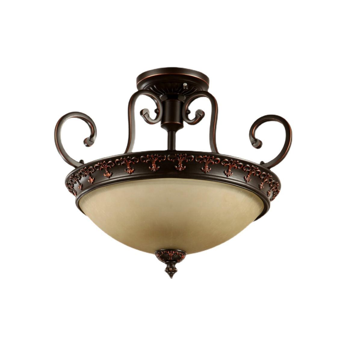Symphony Semi-Flush Ceiling Light 21.7" by FIFTH & BEAM — product view 1