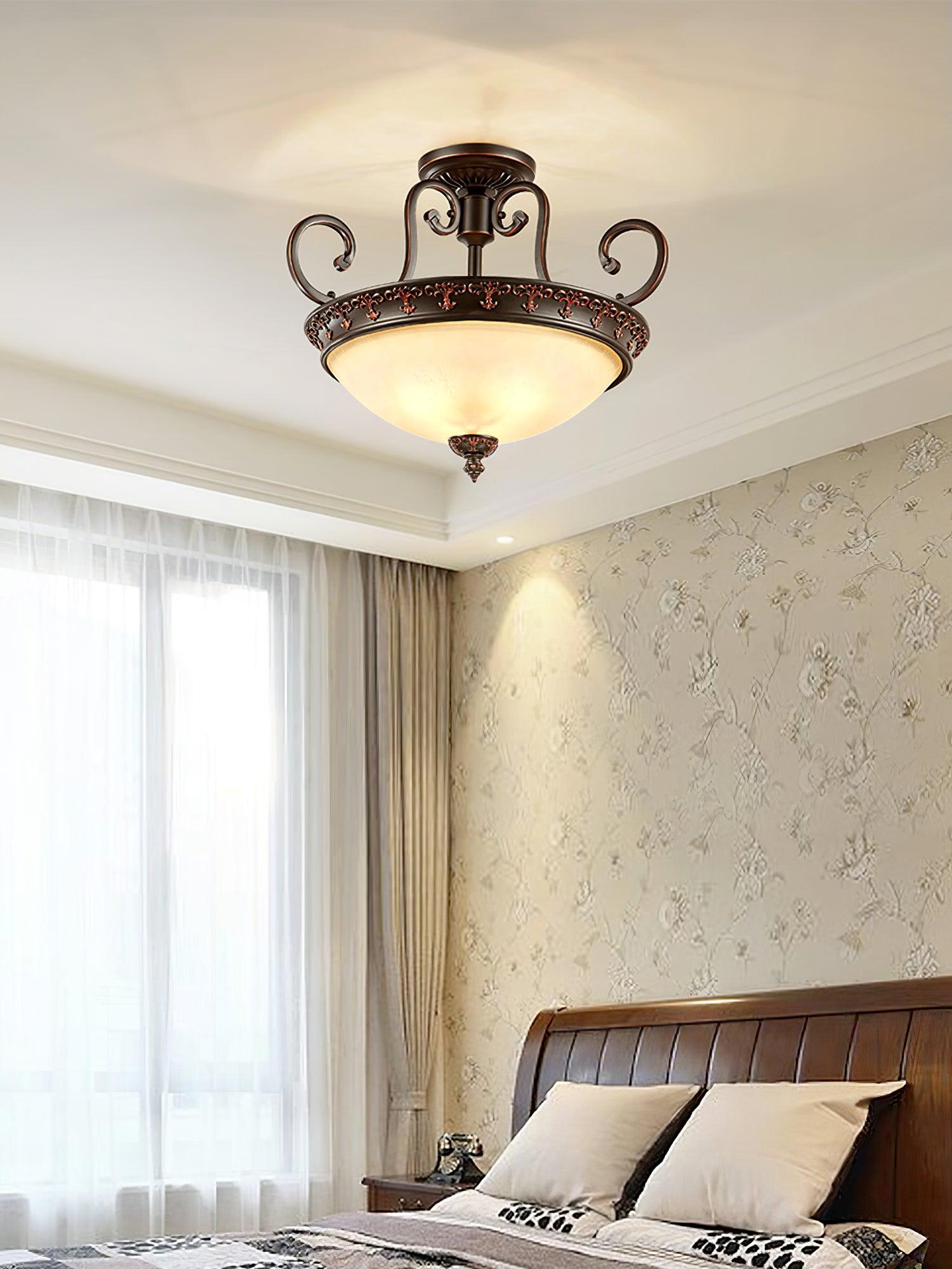 Symphony Semi-Flush Ceiling Light 21.7" by FIFTH & BEAM — product view 11