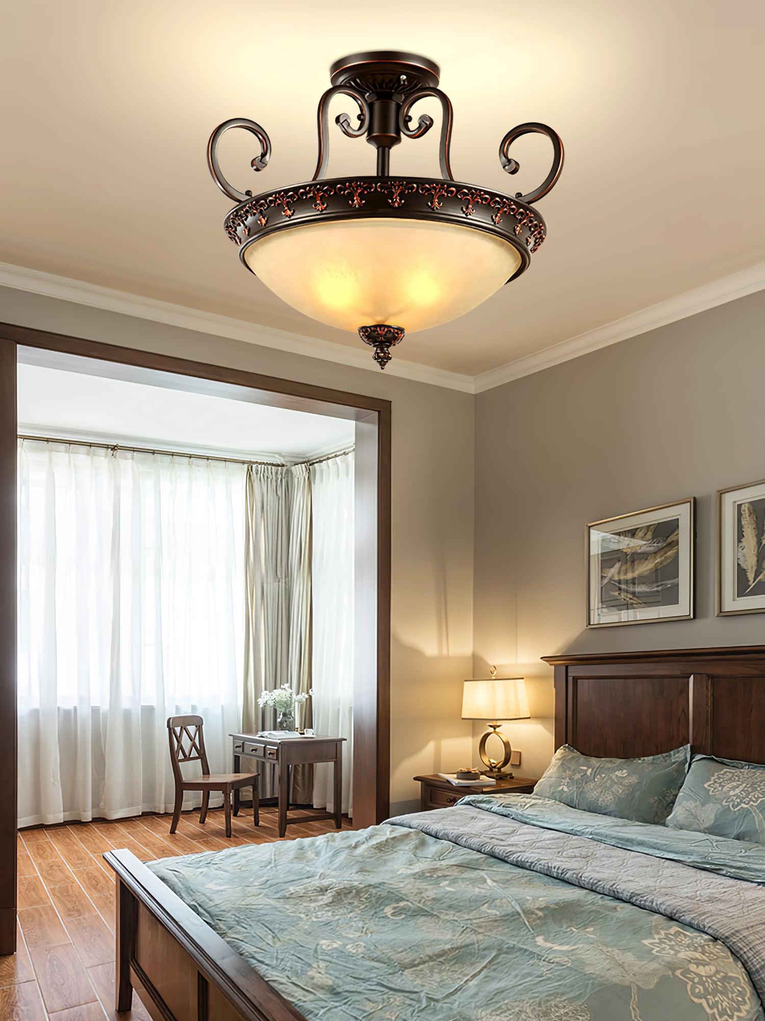 Symphony Semi-Flush Ceiling Light 21.7" by FIFTH & BEAM — product view 14