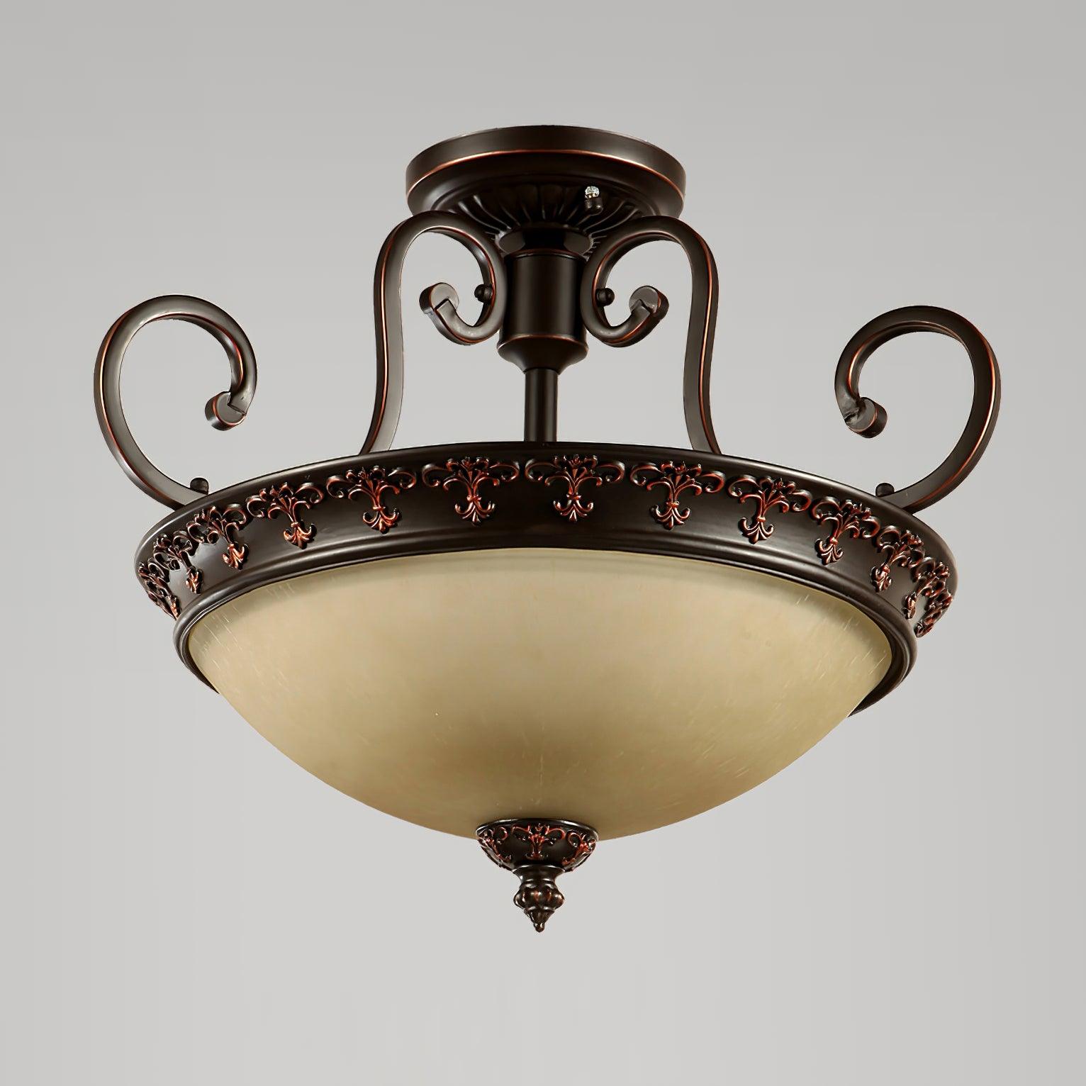 Symphony Semi-Flush Ceiling Light 21.7" by FIFTH & BEAM — product view 15