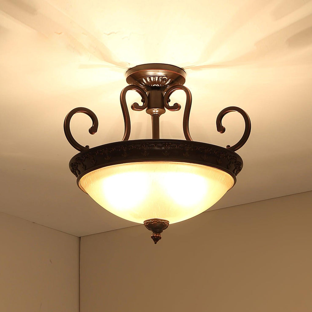 Symphony Semi-Flush Ceiling Light 21.7" by FIFTH & BEAM — product view 18